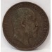 GREAT BRITAIN UK 1907 . ONE 1 PENNY . VARIETY . DOTS IN DATE